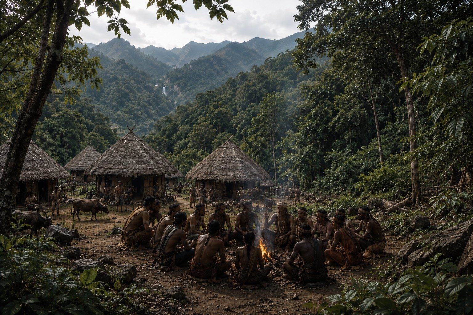 gangamoola tribal village contemporary