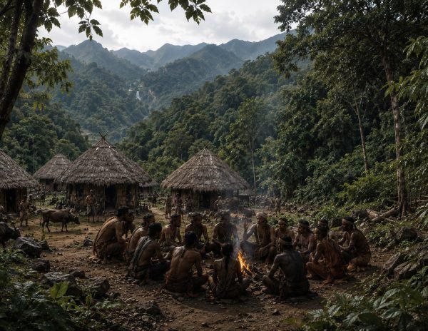 gangamoola tribal village contemporary